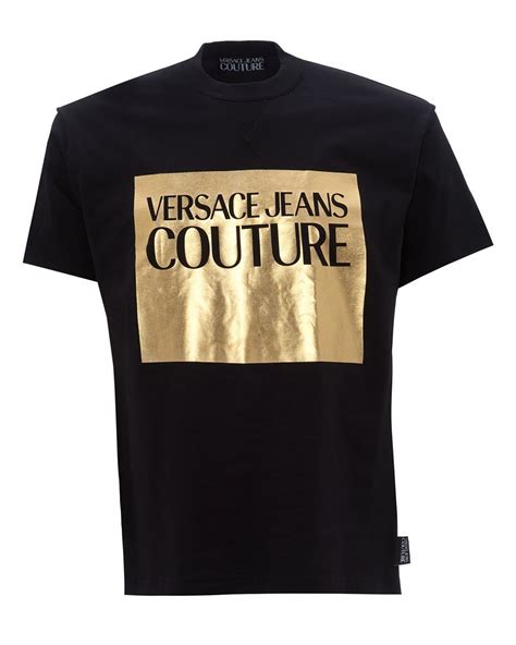 black versace jeans logo t shirt|Versace Jeans couture ittierre.